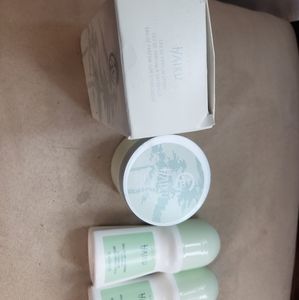 Haiku perfume,body cream and 2 deodorants